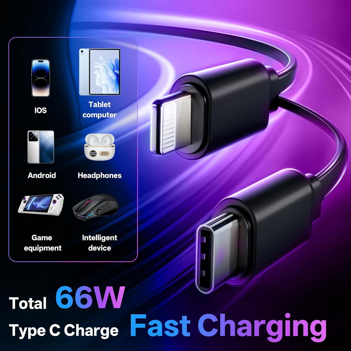 New Car Retractable Fast Car Charger