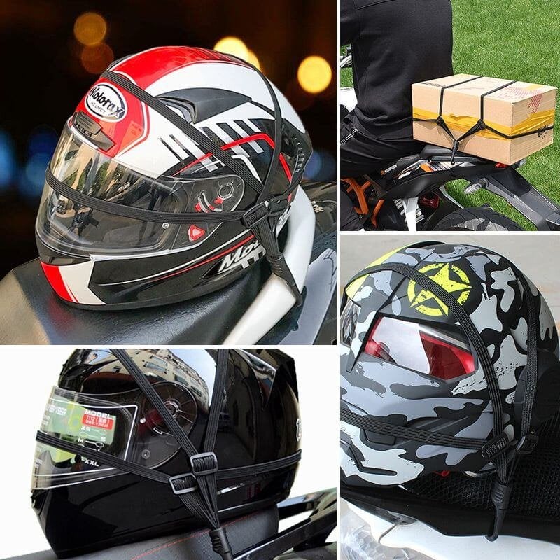 🔥BUY 1 GET 1 FREE🔥Helmet Rope Highly Elastic Luggage Binding Cord