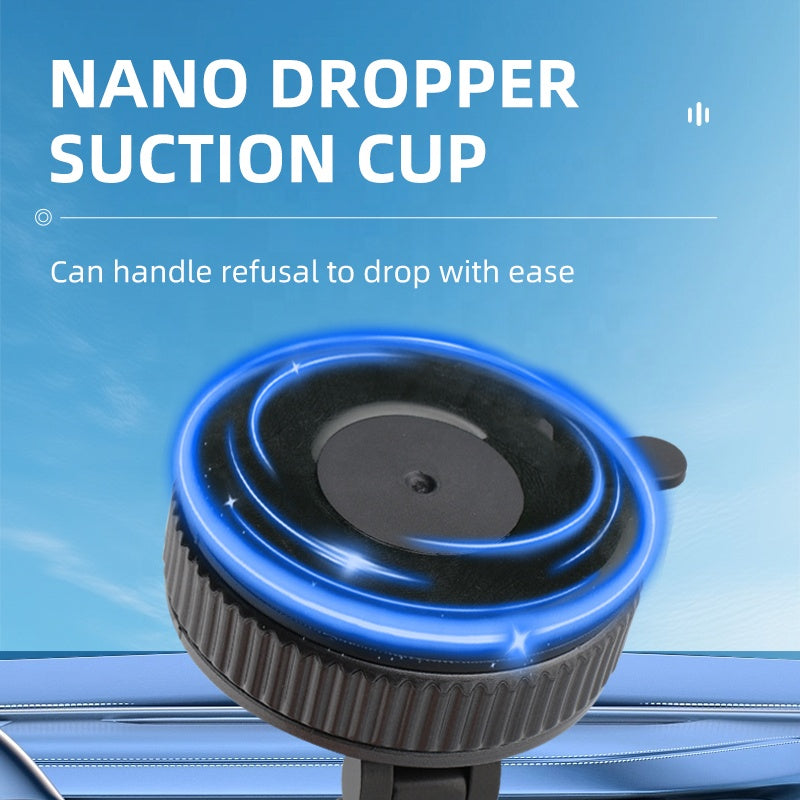 New Premium 360° Magnetic Car Phone Holder – Foldable Dashboard Mount