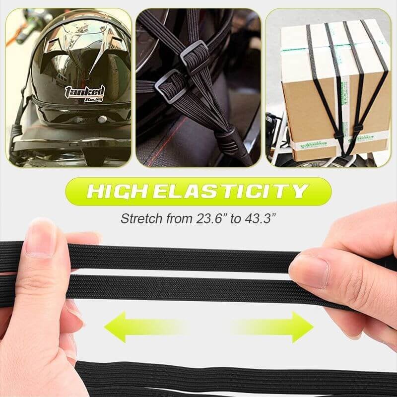 🔥BUY 1 GET 1 FREE🔥Helmet Rope Highly Elastic Luggage Binding Cord