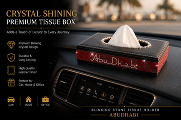 Crystal Shining Premium Tissue Box - AbuDhabi ✨