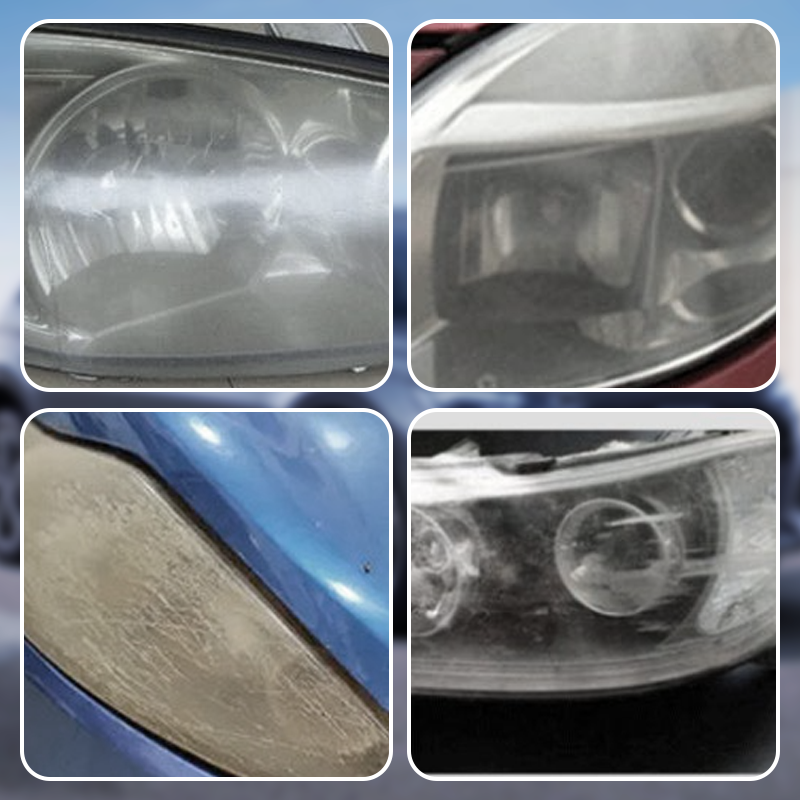 Automotive headlight activator - efficiently removes blurring and yellowing