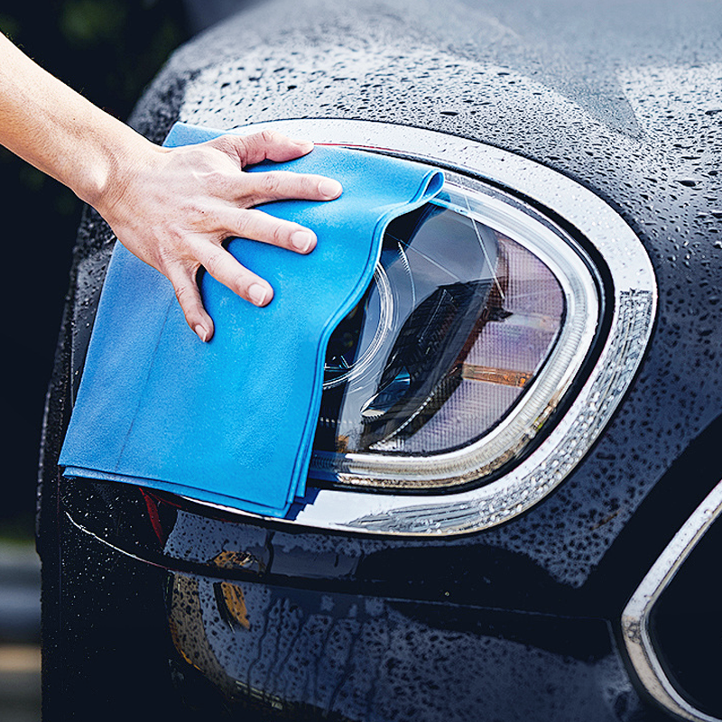 Automotive headlight activator - efficiently removes blurring and yellowing