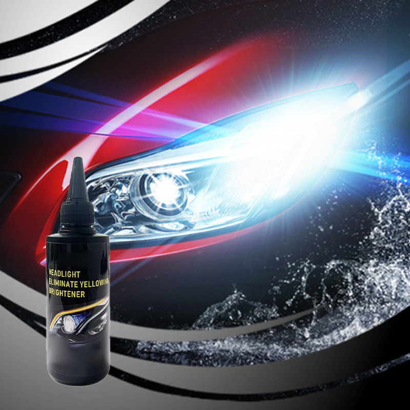 Automotive headlight activator - efficiently removes blurring and yellowing