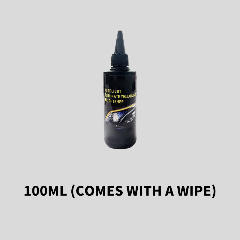Automotive headlight activator - efficiently removes blurring and yellowing