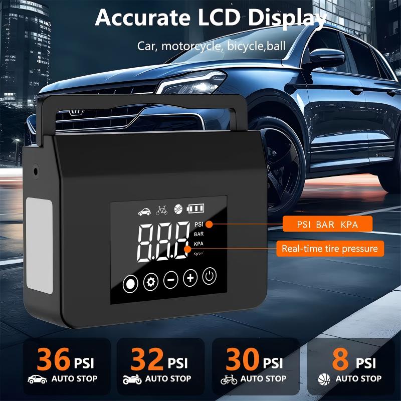🚗 Car starter with integrated air compressor｜Start and inflate instantly, wherever you are ⚡
