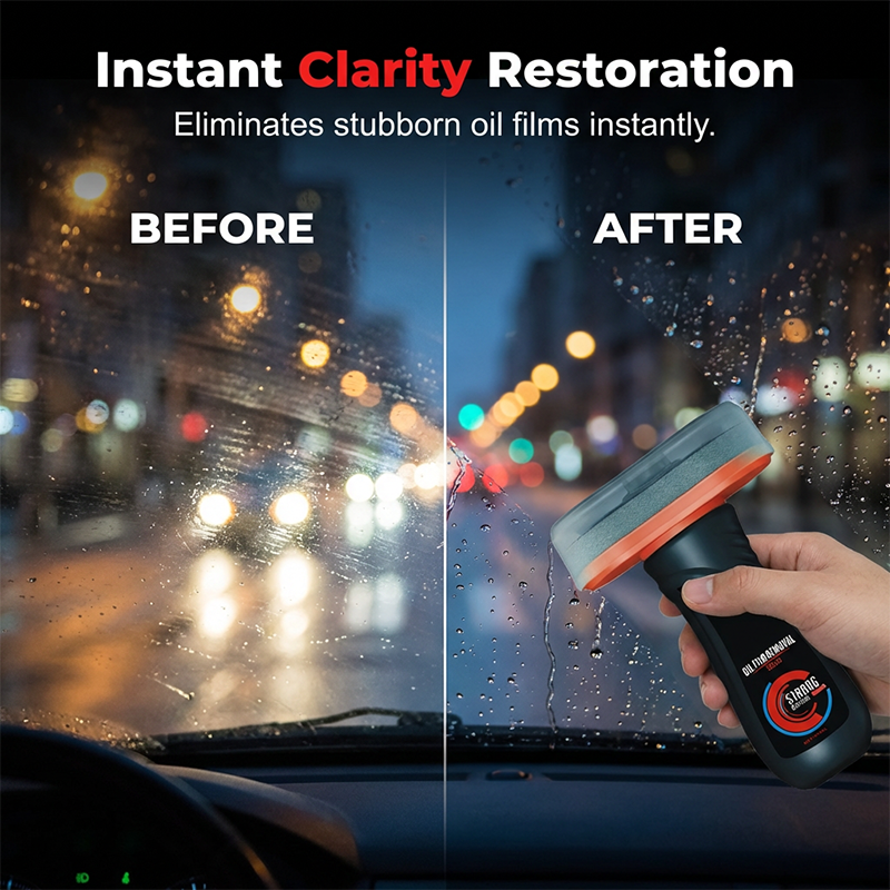 Powerful Glass Oil Film Remover