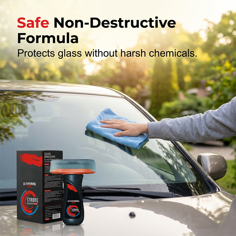 Powerful Glass Oil Film Remover