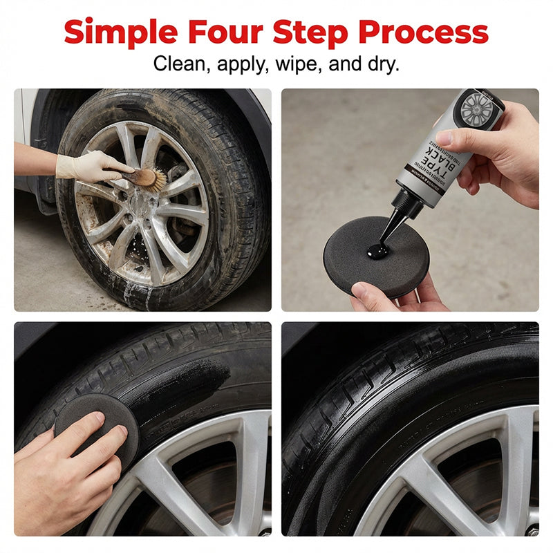 🛞✨ 50% OFF! Tire and plastic care – shine and protection against aging and UV rays 🛞✨