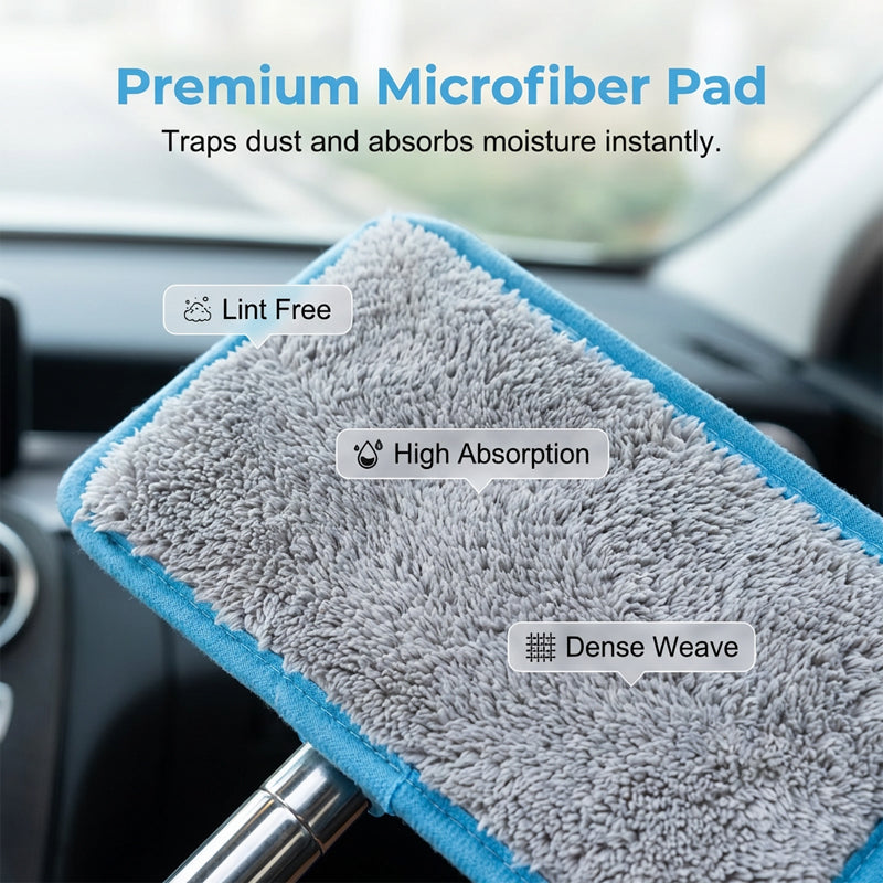 Retractable Car Windshield Cleaning Tool