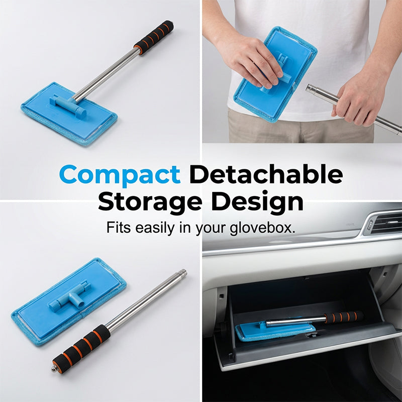 Retractable Car Windshield Cleaning Tool