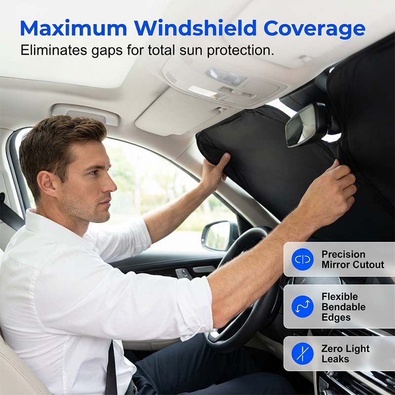 Foldable Car Windshield Sunshade