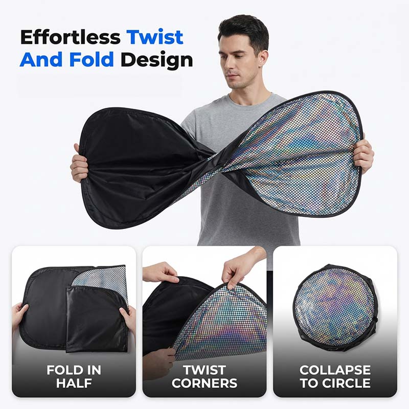 Foldable Car Windshield Sunshade