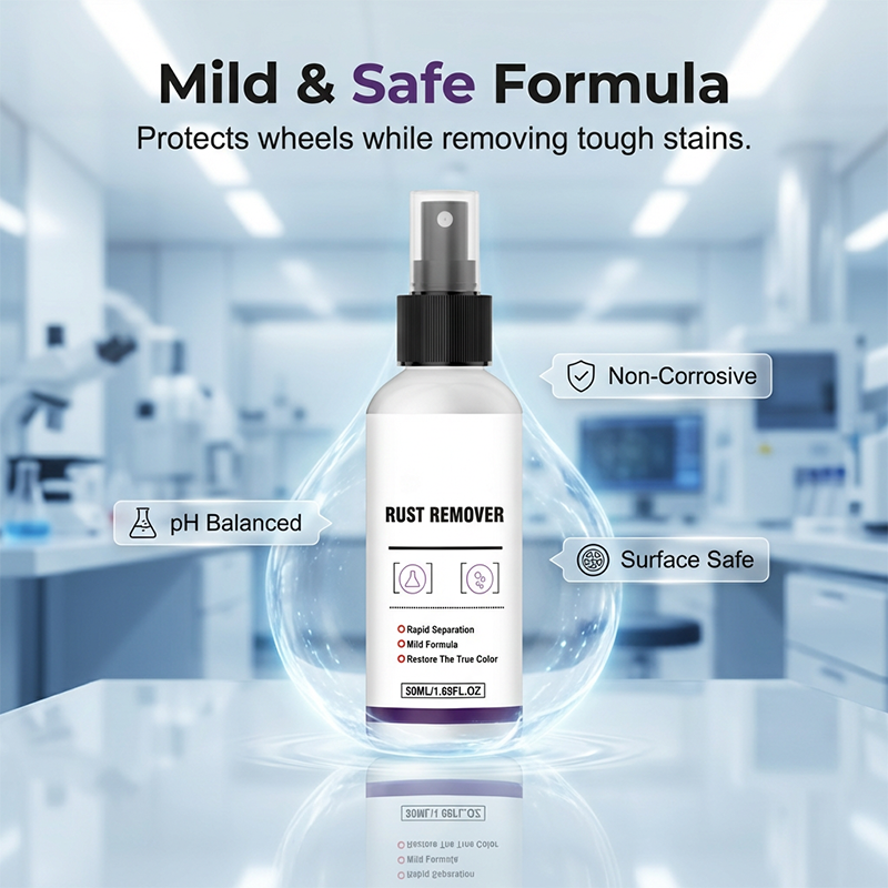 【🔥50% OFF】Instant Rust Remover Spray – Wheels Shine Like New!